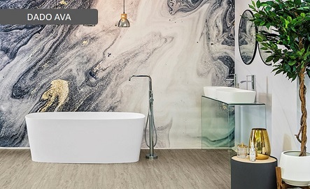 DADO AVA BATH: L 1500MM X W 750MM X H 540MM